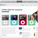 Apple Reinvents iPod nano with Multi-Touch