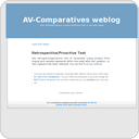 Retrospective/Proactive Test