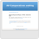 Adware/Spyware/Rogue (PUA) detection test