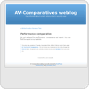 Performance comparative